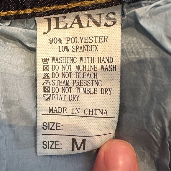 Brand: JEANS; Size: Medium; light and dark mix - Picture 3 of 3